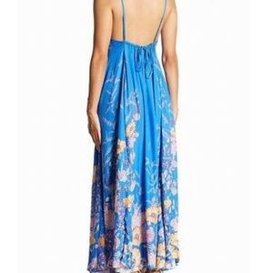Blue maxi sundress